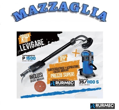 Rurmec carteggiatrice 1500 - carteggiatrice, +